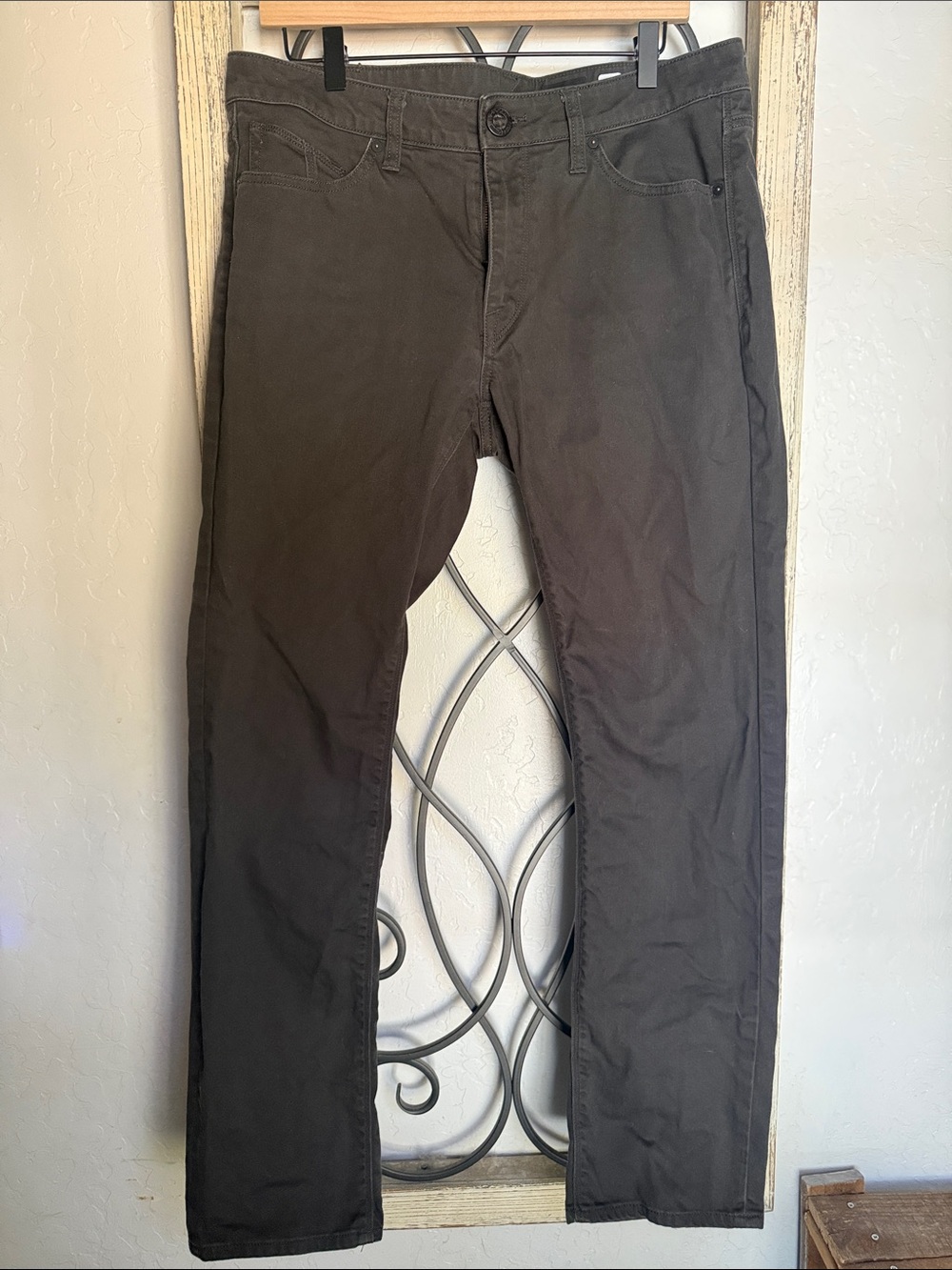 Volcom Men's "True To This" Pant | Charcoal Gray | Size 34x30